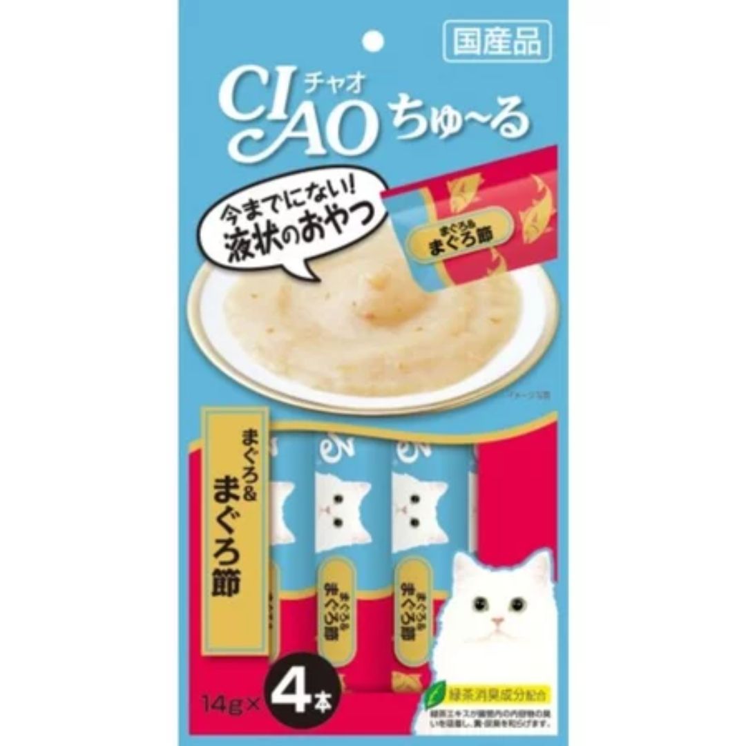 日本 CIAO 啾嚕貓肉泥 14gX4入 啾嚕肉泥｜啾嚕肉泥 旨定罐肉泥 炙燒肉泥  日本貓零食 原廠公司貨  貓肉泥 公司貨『🐶🐱Ayumi』【 寵物用品 狂殺 ★ 滿額現抵$480 】請注意 部分出貨時間較長 0
