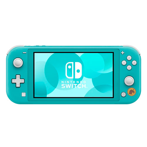 Nintendo Switch Lite 集合啦！動物森友會-豆狸＆粒狸主機組合【愛買