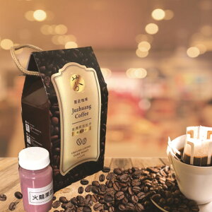 聚莊咖啡 台灣阿拉比卡豆濾泡式掛爾咖啡(60g/袋/6入) 添加甜菜紅素