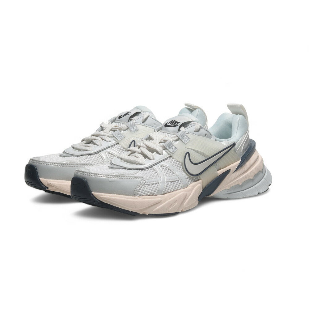 【滿千折百】NIKE 慢跑鞋 V2K RUN 灰藍 淺粉 奶油底 Y2K 復古 女 FD0736-004