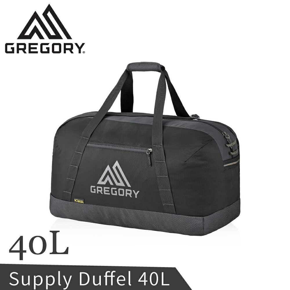 【GREGORY 美國 40L 行李裝備袋《曜石黑》】132715/裝備袋/攜行袋/行李袋/萬用袋/登山/露營