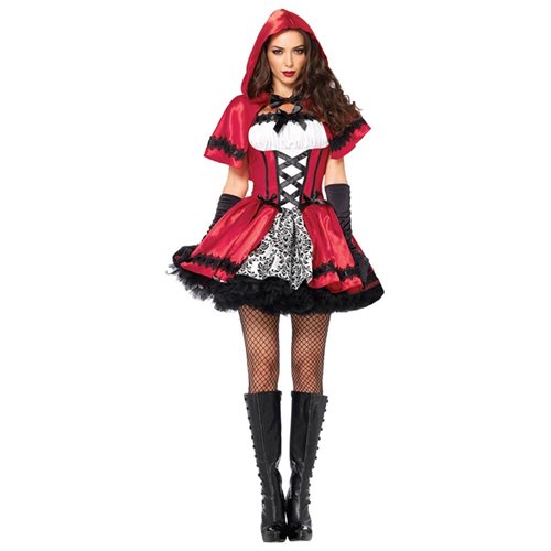 Leg Avenue Gothic Red Riding Hood Adult Halloween Costume