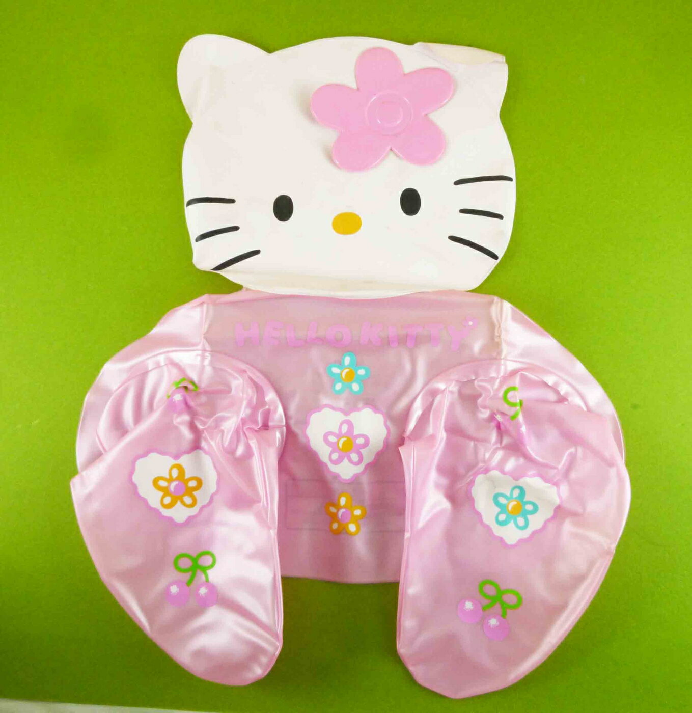 【震撼精品百貨】Hello Kitty 凱蒂貓 充氣枕 粉大頭【共1款】 震撼日式精品百貨
