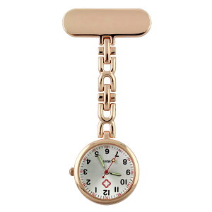 護士錶 護士錶掛錶可愛時尚男女款夜光防水可訂製刻名字別針胸錶『CM398243』