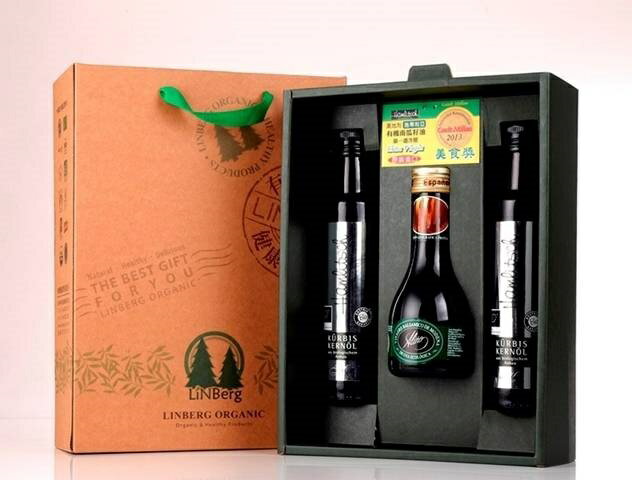 奧地利南瓜籽油禮盒(南瓜籽油x2+巴薩米克有機葡萄酒醋x1) 數量有限 售完為止