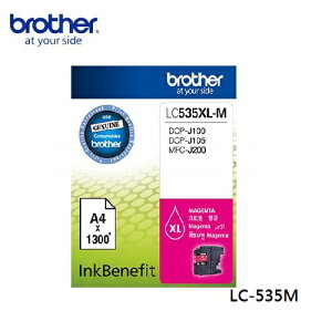 brother LC535XL-M原廠高容量紅色墨水匣