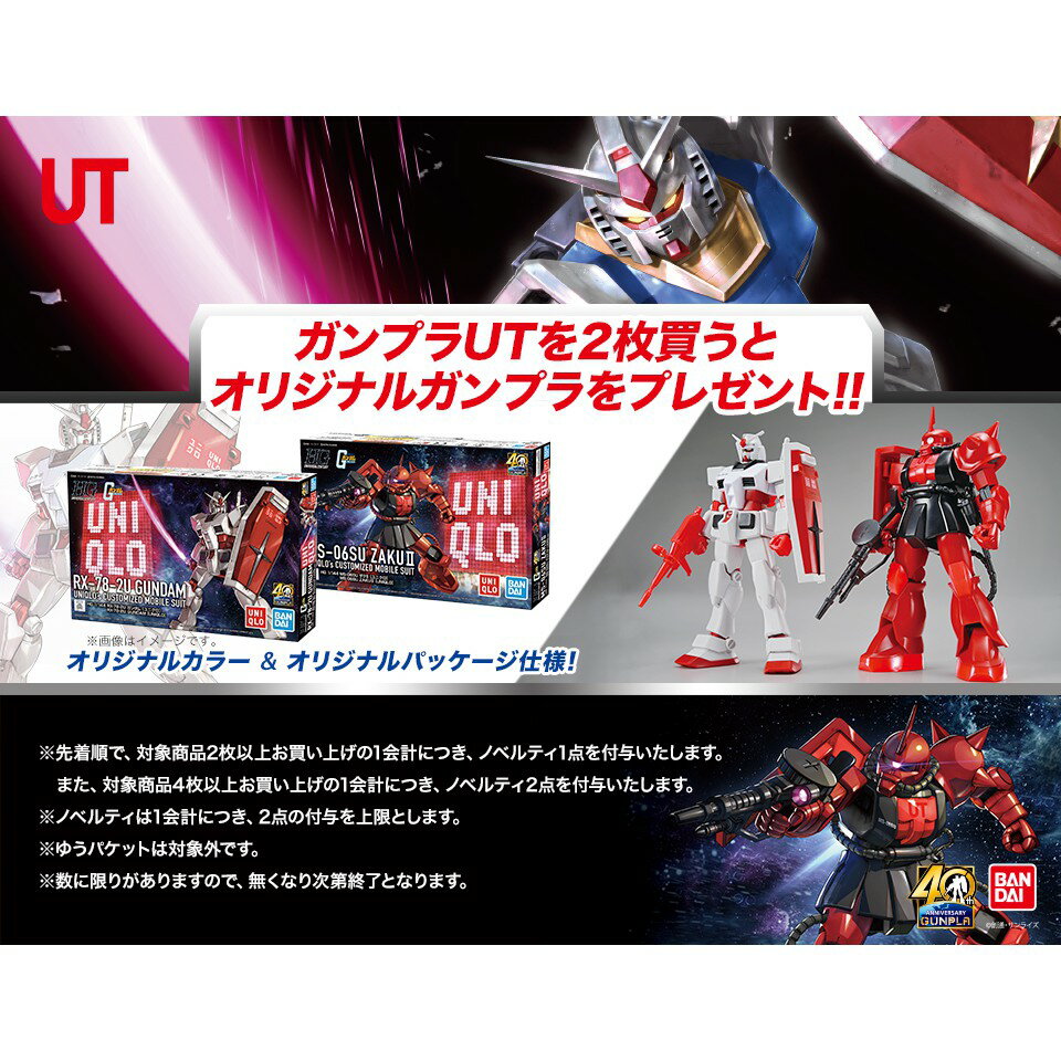 UNIQLO UT Releases Gundam GUNPLA Collaboration  Hypebae