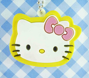【震撼精品百貨】Hello Kitty 凱蒂貓 KITTY鑰匙圈-姓名黃頭 震撼日式精品百貨