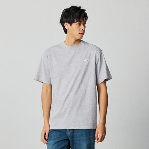 Lee 男款 寬鬆版 三角小LOGO 背後H.D. LEE印花 短袖T恤 | Modern
