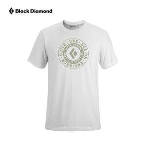 ├登山樂┤美國 Black Diamond 男- UDEB Stamp 有機棉郵戳短Tshirt 白#N75A-150