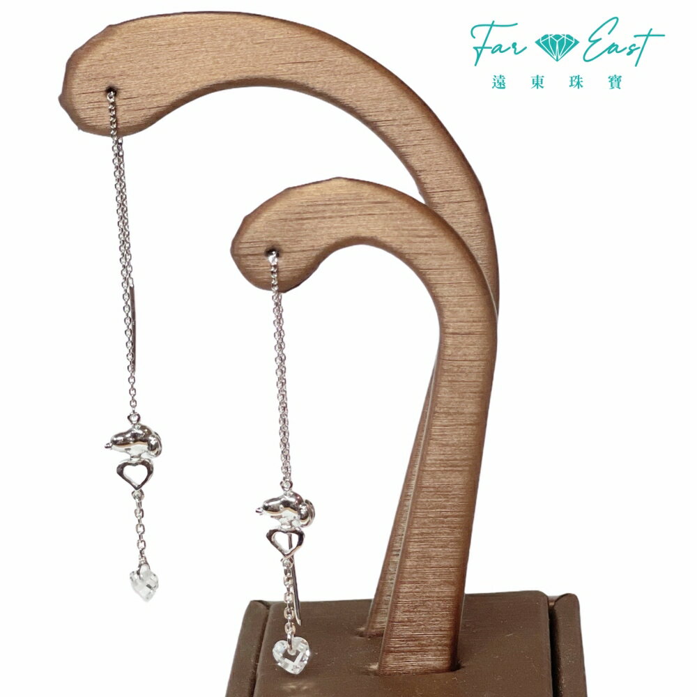 FAR EAST Jewellery 純銀耳環-永恆如新(史努比Snoopy)