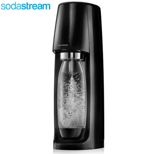 【送保溫後背包】Sodastream  Spirit 氣泡水機 黑 汽水機 蘇打水製造機  自動扣瓶