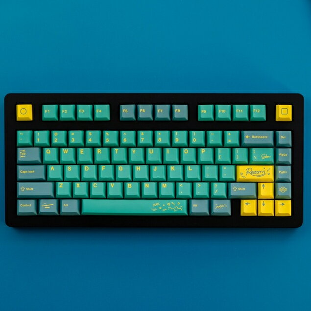Gmk Pattaya 鍵帽,129 鍵 PBT 鍵帽 Cherry Profile DYE-SUB 個性化 GMK 機