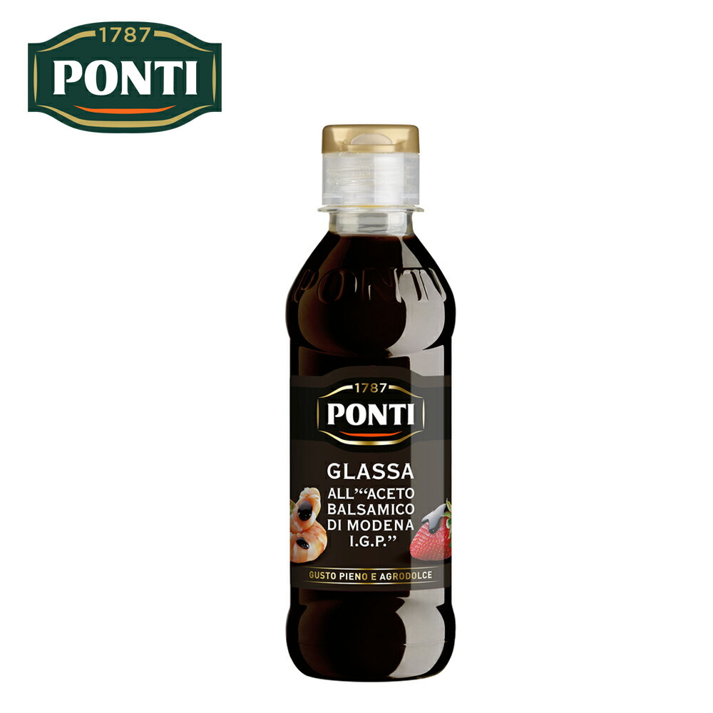 【玩饗食庫】義大利 PONTI 巴薩米可醋膏 500g