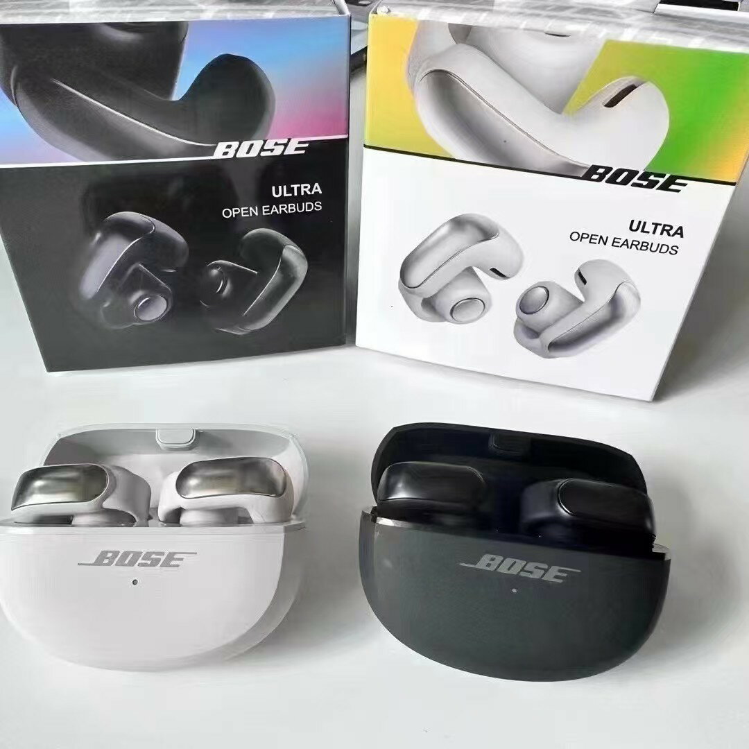 新款Bose Ultra無線運動夾耳式藍芽頂配V12耳機開放式長續航降噪