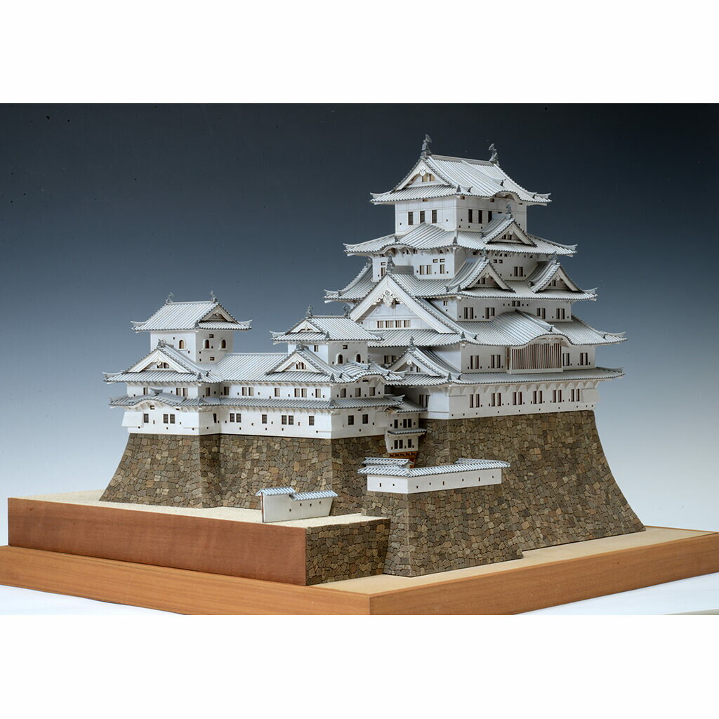 1/150 姫路城HIMEJI CASTLE 製作參考時間222小時超高難度玄人限定日本