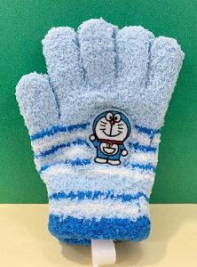 【震撼精品百貨】Doraemon 哆啦A夢 Doraemon 小叮噹針織伸縮手套-藍#65518 震撼日式精品百貨