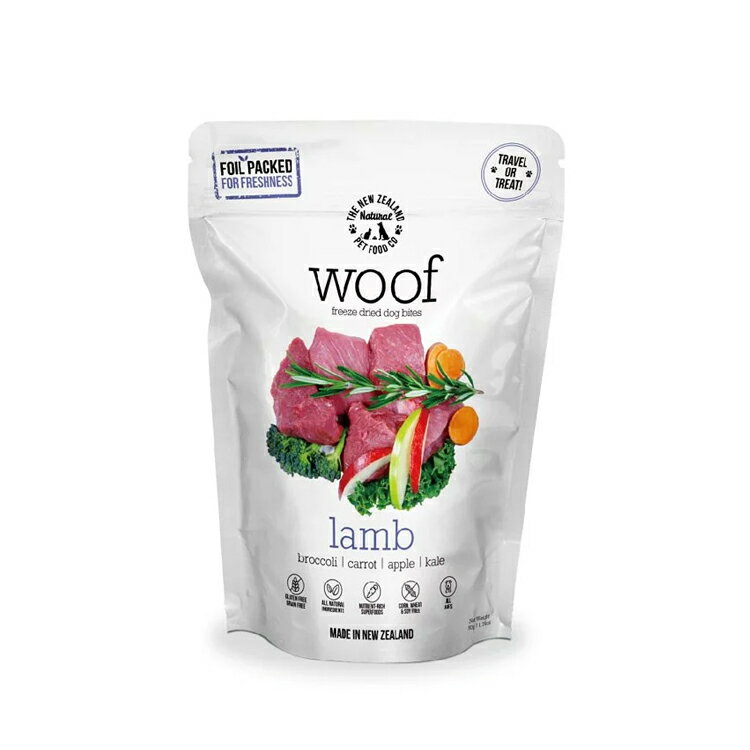 Woof & Meow 狗狗冷凍乾燥生食餐 羊肉 50g / 320g / 1.2kg