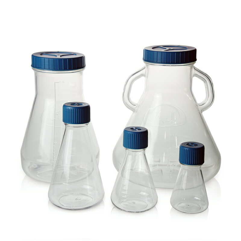 《SUNTRINE》培養三角瓶 PETG Flask, Erlenmeyer, Screw Cap, PETG