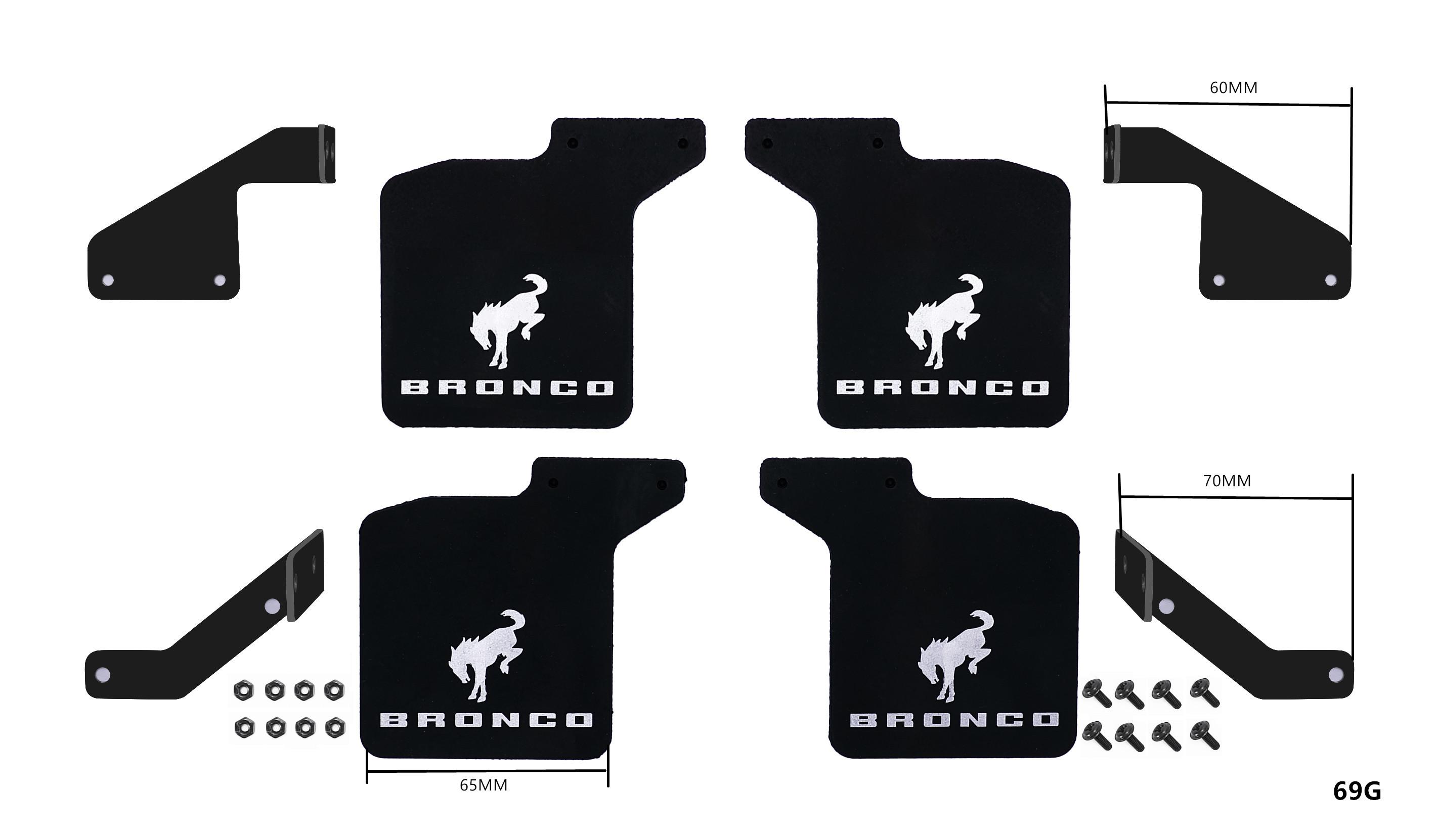 DJ TRX-4 TRX4烈馬福特bronco 金屬橡膠擋泥板金屬固定支架TRX4 | 協貿國際日用品生活11館| 樂天市場Rakuten