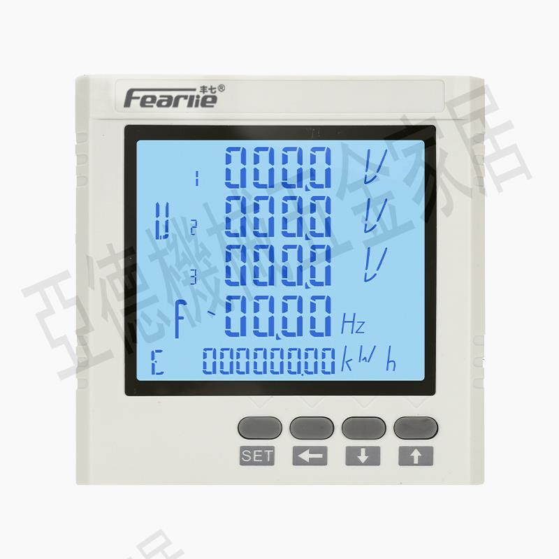 F605三相多功能電力儀表智能液晶電流壓表485通訊配互感器【亞德機械五金家居】 4