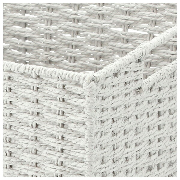 編織收納籃 LAIRA3 標準型 GY NITORI宜得利家居 5