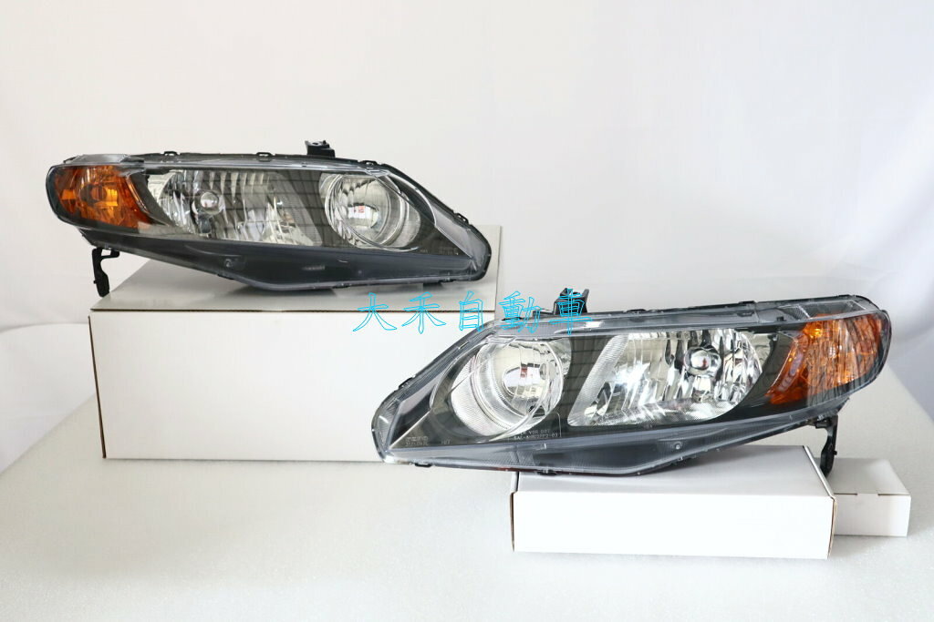 大禾自動車 原廠外型 大燈 適用 美規 CIVIC8 SI 4門 06-11 DEPO製