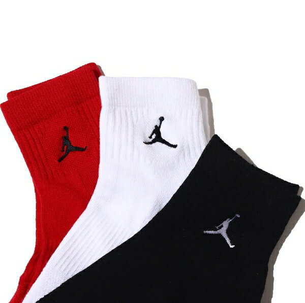 【滿額現折300】NIKE JORDAN EVERYDAY 短襪 襪子 黑白紅 三色 三雙組 DX9632-902