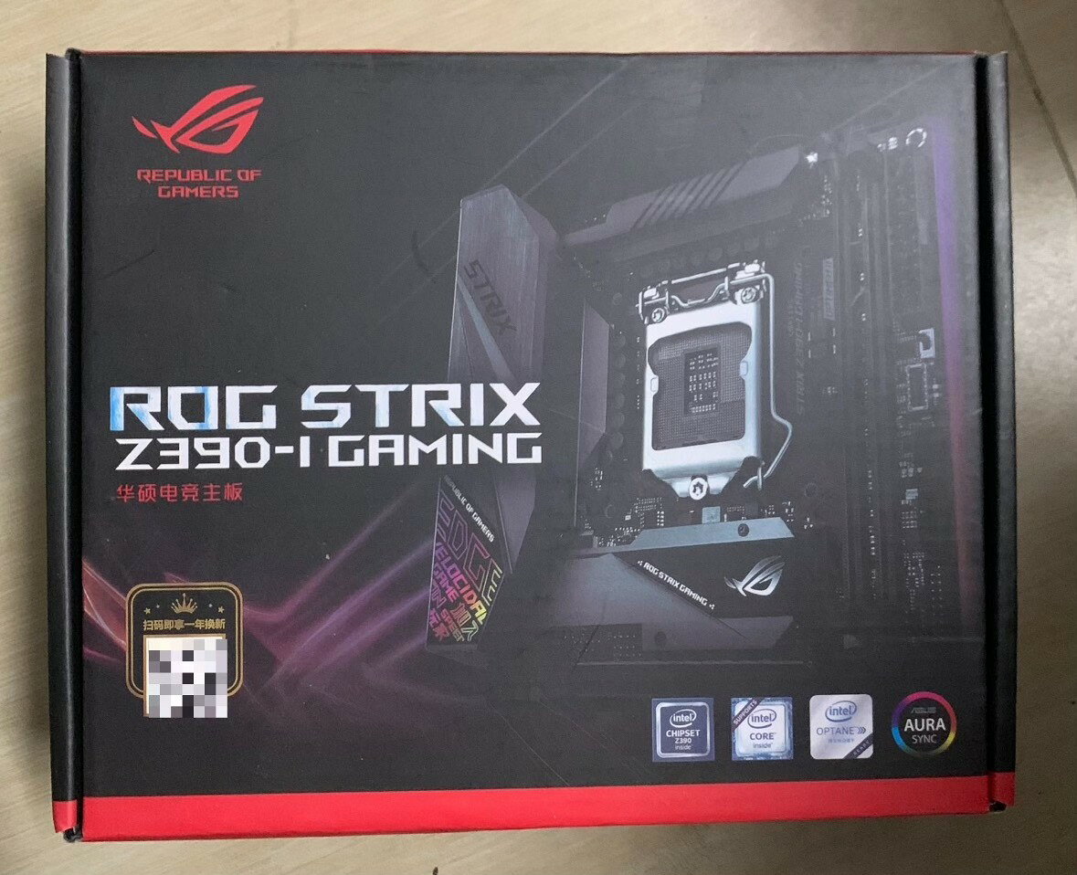 全新華碩 ROG STRIX Z390-I GAMING 主機板 迷你ITX 電競遊戲 強悍效能 箱說齊全 庫存現貨