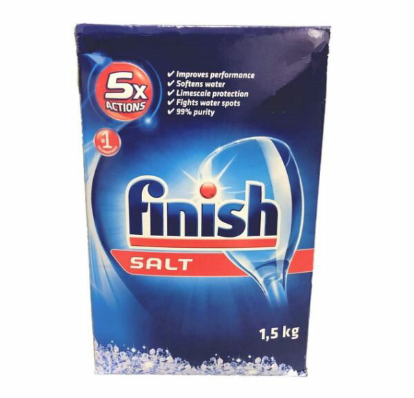 Finish 洗碗鹽 / 軟化鹽 洗碗機專用 - 每包 1.5Kg 英國進口