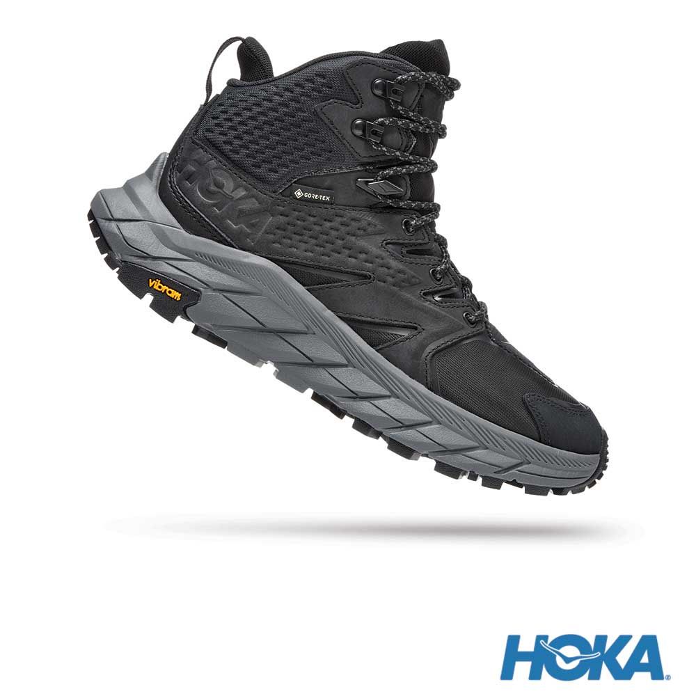 HOKA ONE ONE 女Anacapa 中筒Goretex 登山鞋黑HO1119372BBLC 現貨| 新