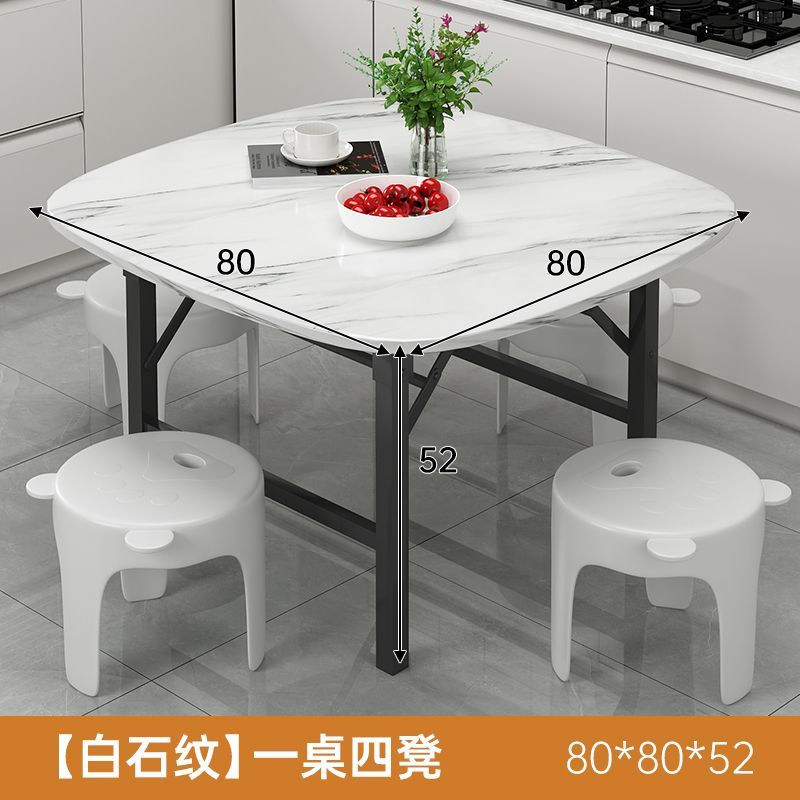 折疊桌吃飯桌子家用餐桌圓戶外矮桌地攤擺攤飯桌小方桌便攜式地桌