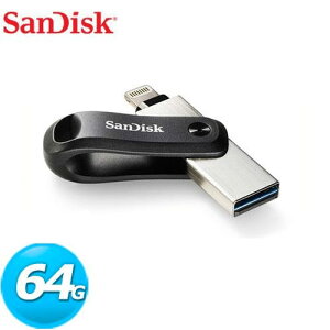 【最高22%回饋 5000點】 SanDisk iXpand Go USB3.0 OTG雙用隨身碟 64GB