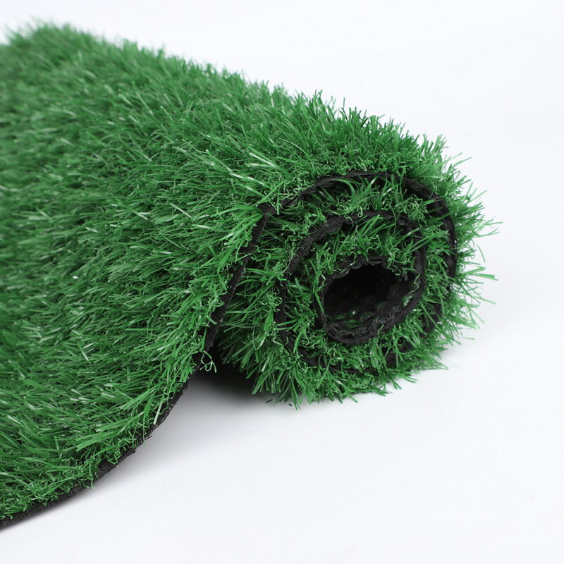 仿真草坪戶外裝飾人造草坪塑料圍擋草坪綠色地毯假草皮幼兒園草坪