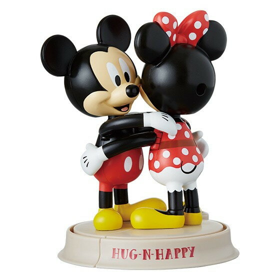 米奇 米妮 互相擁抱 擺飾 雕像 迪士尼 日貨 情人 正版授權J00010155