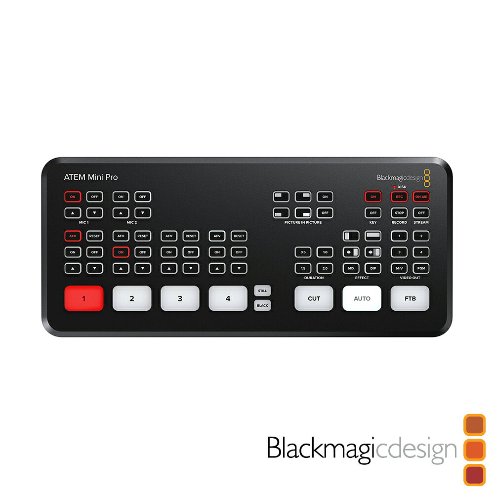 限時★【Blackmagic Design】 BMD ATEM Mini PRO 直播切換台 視訊會議 導播機 現場製作 公司貨【夏日限時 全館點數5倍送】
