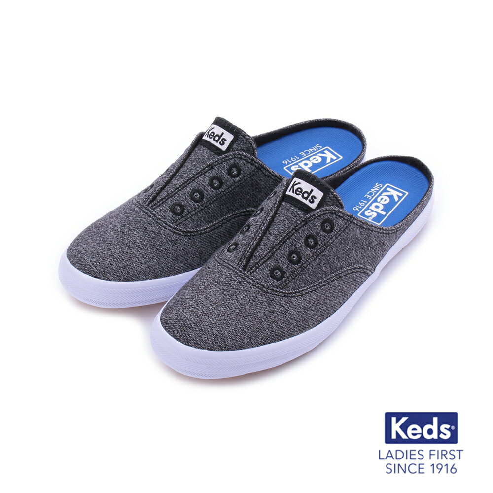 【KEDS 促銷85折】keds-182W132494 MOXIE MULE 帆布懶人便鞋-炭灰