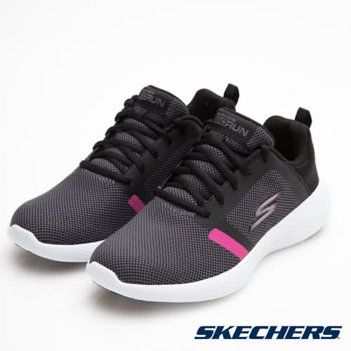 SKECHERS (女) GO RUN 600 運動跑鞋系列 / 黑桃 - 15069BKHP
