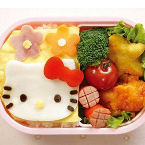 asdfkitty*日本製 KITTY+小兔起司壓模-還可壓蛋皮-火腿-薄餅皮-做餅乾歐-正版商品