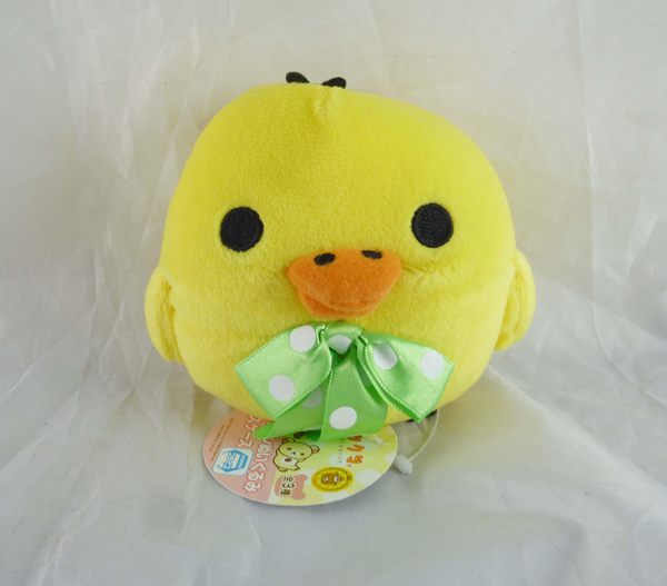 【震撼精品百貨】キイロイトリ 小雞 伸縮票夾-綠色蝴蝶結⋈【共1款】 震撼日式精品百貨