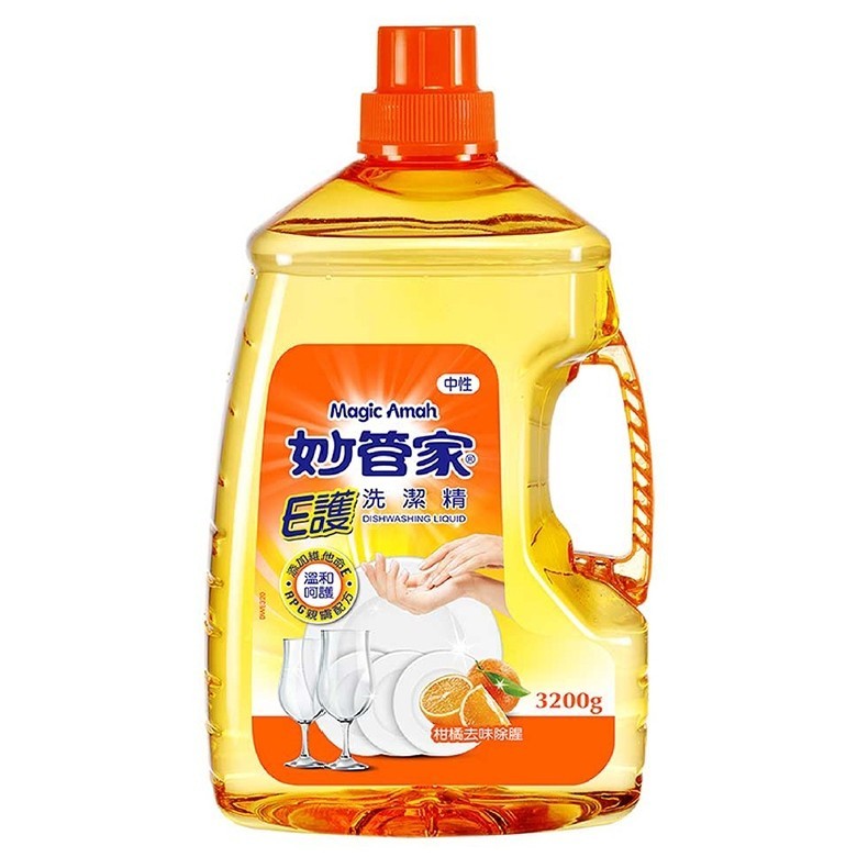 妙管家 E護洗潔精(3200g/瓶) [大買家]