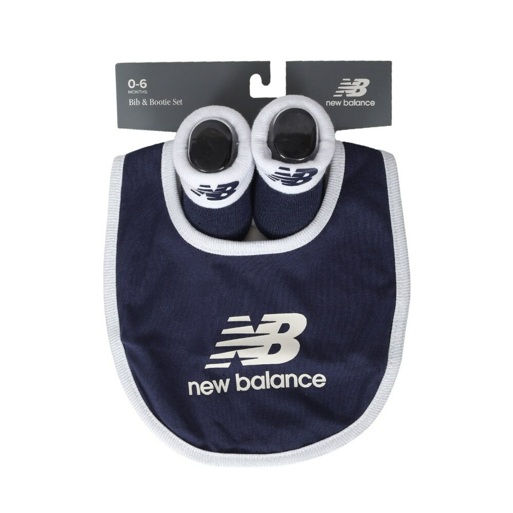 NEW BALANCE 男嬰兒圍兜學步襪組(童裝 嬰兒 幼兒「LAKB0105NNY」≡排汗專家≡