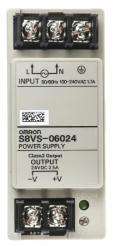 S8VS-06024 OMROM 電源供應器 DIN導軌電源 60W 24VDC (含稅)【佑齊企業 iCmore】