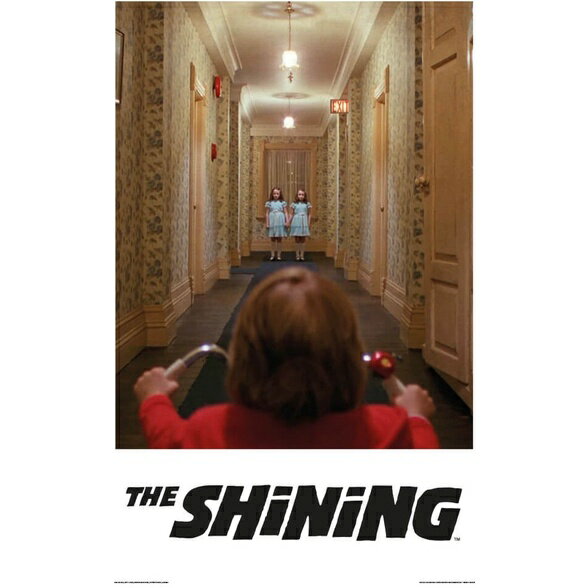 鬼店/閃靈 The Shining （走廊）進口海報 居家裝飾/牆壁裝飾