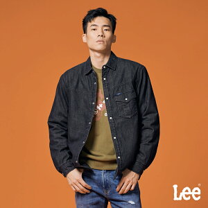 Lee 舒適版型 襯衫式牛仔外套 男款 LB308006