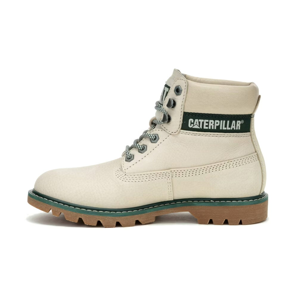 CAT COLORADO 2.0 經典復刻工裝靴 女鞋－米白 1