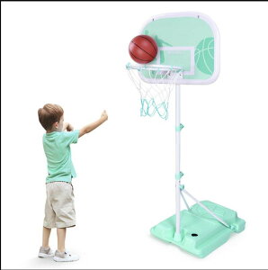 限時特賣-兒童可升降籃球架室內戶外投籃框男孩子4籃筐玩具8歲寶寶2-3球類5