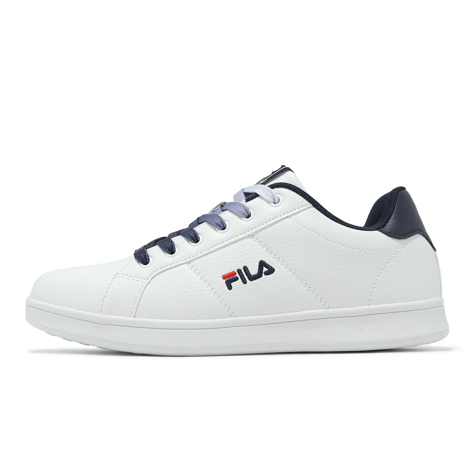 Fila 休閒鞋 Inheritance 2 男鞋 白 藍 低筒 皮革 小白鞋 情侶鞋 斐樂 1C323Z133