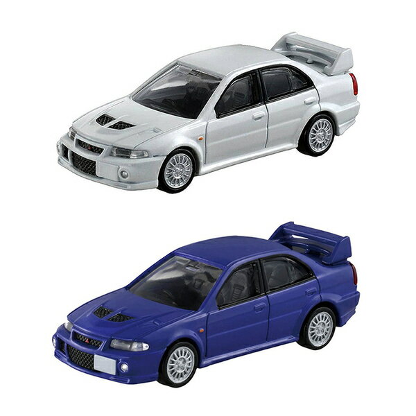 【震撼精品百貨】 TOMICA多美~TOMICA小汽車 PREMIUM 13 三菱Lancer Evolution 6 GSR+初回(2臺一起賣)*21431/27076