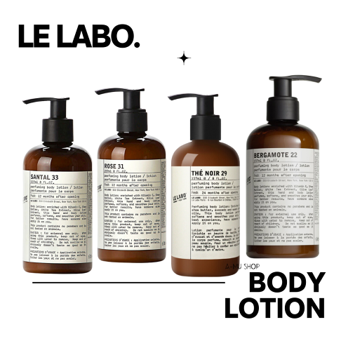 【LE LABO】 身體乳液 237ml 22/29/31/33 多款可選|保養換新妝⚡專櫃 美妝 香氛 保養 0